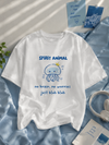 Spirit Animal – Just Blub Blub Oversized T-Shirt