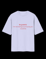 Be Grateful Oversized T-Shirt thumbnail 5