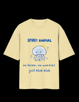 Spirit Animal – Just Blub Blub Oversized T-Shirt thumbnail 9