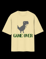 Game Over Dinosaur Oversized T-Shirt thumbnail 8